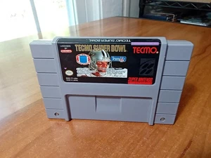 Tecmo Super Bowl (Super Nintendo SNES, 1993) *PROBADO* - Imagen 1 de 3