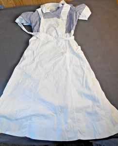 DG4 Vtg 1940’s Marvin Neitzel Sanforized Nurse Uniform  One Piece - Picture 1 of 14