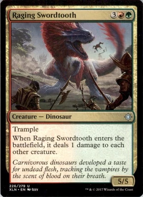 Ixalan #226 Raging Swordtooth - Image 1 of 2