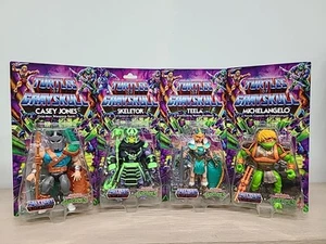 4 X Masters Of The Universe Turtles Of Grayskull Action Figures Bundle TMNT - Picture 1 of 10