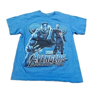 Marvel Avengers Infinity War Boy Shirt Size 10/12 - Picture 1 of 2