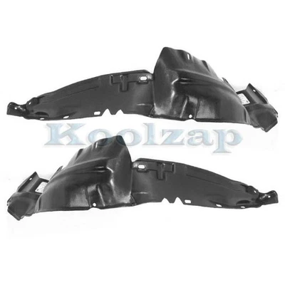 For 86-97 D21 Pickup Front Splash Shield Inner Fender Liner Left Right SET PAIR - Imagem 1 de 4