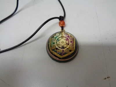 Magnetic Metatron Angel Energy Talisman Pendant Necklace Mindful - Image 1 of 2