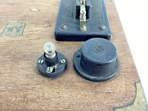Vintage MERIT Morse Code Buzzer & Signalling Outfit - J & L Randall Ltd -Boxed - Picture 1 of 7