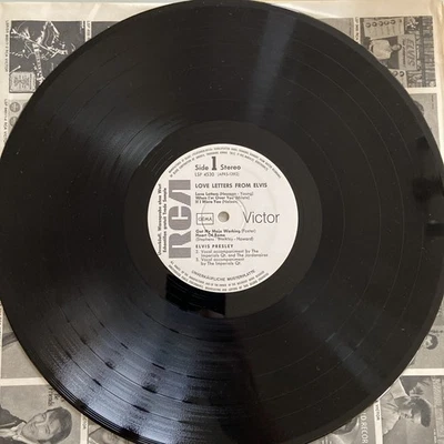 Elvis Presley Promo Lp Love Letters From Elvis RCA ￼ Victor LSP 4530 - Bild 1 von 4