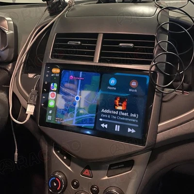 Radio estéreo para automóvil 9" para Chevrolet Sonic Aveo 2012-2016 Android15 GPS CarPlay 64G Foto 1 de 4