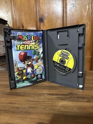 8.5/10 DISC TESTED COMPLETE CIB MANUAL OEM Mario Power Tennis Nintendo GameCube - Image 1 of 3