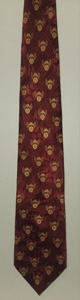 Corbata de seda de la Asociación de la Fuerza Aérea Foto 1 de 4