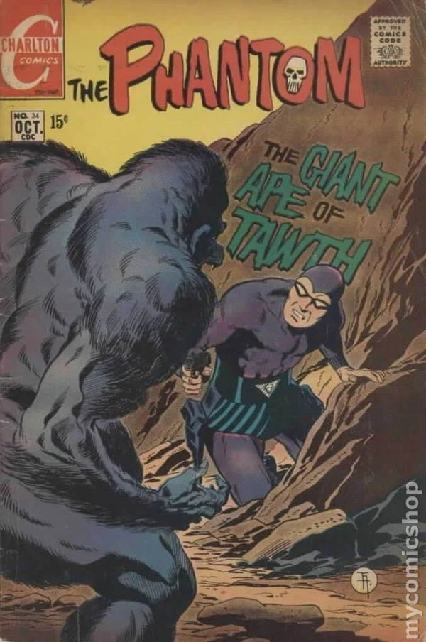 Phantom #34 VG 4.0 1969 Stock Image Low Grade - Image 1 of 1