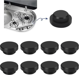 8er Set Gummistopfen – Ideale Kappen für Dometic & Smev Gasherde - Hohe Qualität - Bild 1 von 7