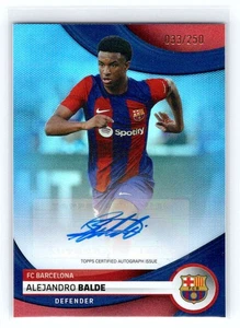2023-24 TOPPS FC Barcelona Team Set  Alejandro Balde Auto /250 - Bild 1 von 2