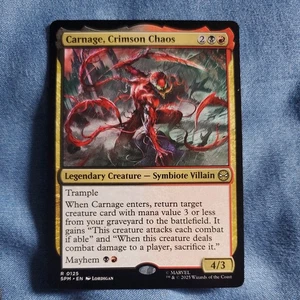 carnage crimson chaos Spider Man Magic The Gathering Non Foil - Bild 1 von 1