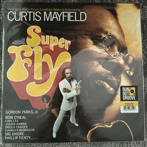 NEW Curtis Mayfied Super Fly Soundtrack OST 50th ORANGE 2LP Vinyl + slipmat - Picture 1 of 4