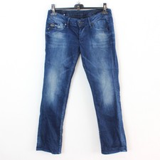 G STAR RAW Midge Womens W31 L30 Regular Fit Straight Jeans Denim Pants Trousers