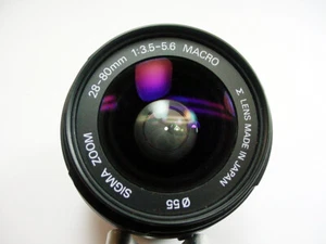 Sigma AF 28-80mm f/3.5-5.6 Macro Lens | Minolta A/Sony Alpha | Tested | $23 | - Picture 1 of 3