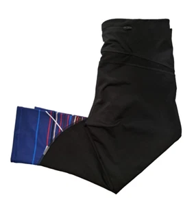 Pantalones deportivos C9 Champion Capri para mujer talla L negros y multicolores con bolsa de cintura - Imagen 1 de 7