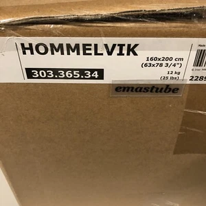 IKEA Hommelvik Bezug für Boxspringbett Risane natur 160x200cm 303.365.34 NEU OVP - Bild 1 von 4