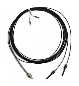 1 Stück Fotek FPR-54 Reflex Faser Kabel Schraubenkopf = M4 Faserdurchmesser = φ 0,5 mm PVC Durchmesser = φ 1 mm - Bild 1 von 6