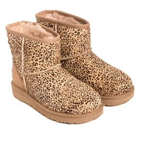 Brand New in Box 100% Authentic UGG Classic Mini Speckles Chestnut Women's Boots - Picture 1 of 5