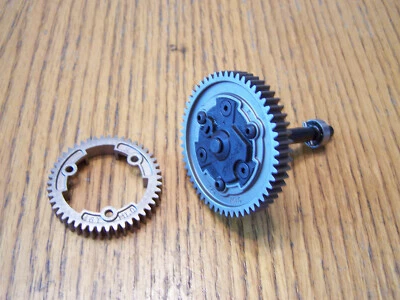 Fits Traxxas 1/5 8S X-Maxx Cush Drive 54T 46T M1 Steel Spur Gear Shaft / Slipper - Image 1 of 3