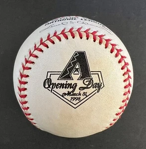 RAWLINGS 1998 ARIZONA DIAMONDBACKS ERÖFFNUNGSTAG ERÖFFNUNGSSAISON MLB BASEBALL - Bild 1 von 8