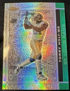 TORRY HOLT Rams 2007 Topps Finest #59 Green Refractor Parallel /199 - Picture 1 of 2