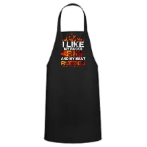 I Like My Racks Big and My Meat Rubbed BBQ Schürze - Bild 1 von 4