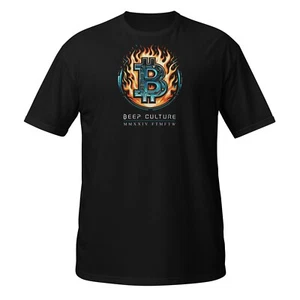 Bitcoin BEEP CULTURE Ultrasoft UNISEX PREMIUM T-Shirt Tshirt Tee Shirt BTC Fire - Bild 1 von 5