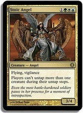 Stoic Angel Shards of Alara NM White Blue Green Rare MAGIC MTG CARD ABUGames
