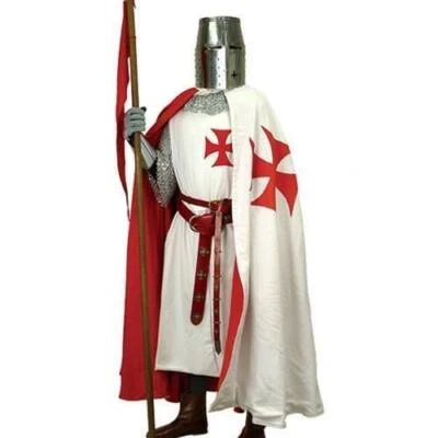 Templar Cape Lined in Red - Image 1 of 2