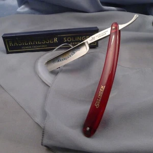 Navaja de afeitar PIEZA ÚNICA WALTER OWNBROD 6/8 WACKER SOLINGEN straight razor XX - Imagen 1 de 9