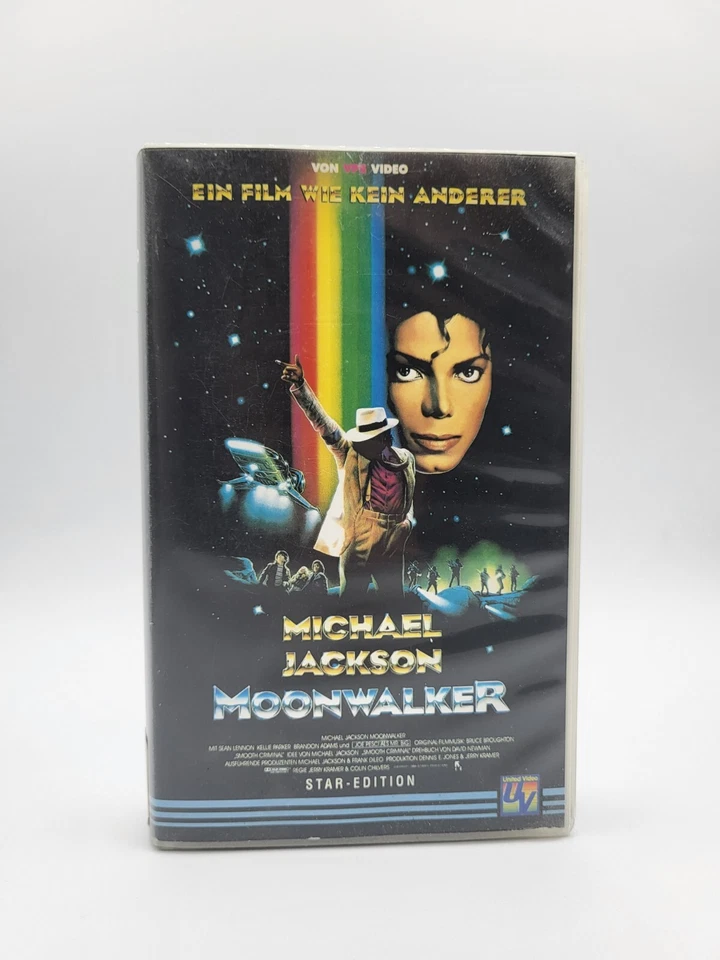 Michael Jackson VHS Moonwalker Videokassette VPS Vintage - Bild 1 von 4