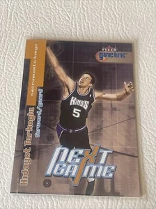 Hedo Turkoglu #0019/2500 SP Rookie Card 2000-01 Fleer Game Time Next Game #114 - Picture 1 of 2