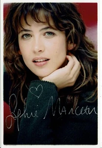 Sophie Marceau Hand Signed photo - Foto 1 di 2