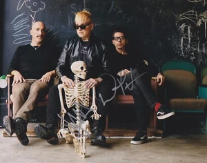 Alkaline Trio Punk Band 8" x 10" Photo Hand Signed in 2024 + COA Guarantee - Picture 1 of 1