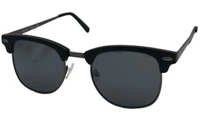 Kenneth Cole Reaction Mens Square Matt Black Sunglass, Green Lens KC1330 2X - Picture 1 of 12