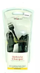 Samsung Car Vehicle Charger - Verizon - SAM20CONVPC1 - Fits Omnia Smooth Trance - Picture 1 of 2