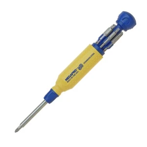Megapro Stainless Steel 15 in 1 Multi Bit Screwdriver Phillips Flat Torx Square - Picture 1 of 6