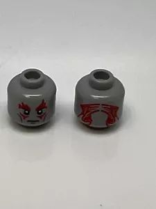 Lego Minifigure Head Super Heroes Drax Head #98 - Picture 1 of 1