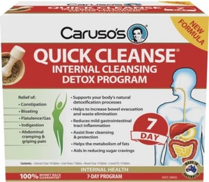 Caruso’s Quick Cleanse 7 Day Internal Cleansing Detox Program - Bild 1 von 1