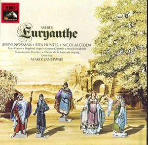 4LP Box WEBER Euryanthe NORMAN HUNTER GEDDA JANOWSKI SK Dresden EMI C165-2591 NM - Picture 1 of 3