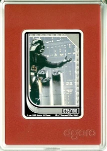 Tarjetas coleccionables 2025 Niue S$2 Star Wars TOS monedas Vader No I Am Your Father 035/100 - Imagen 1 de 2