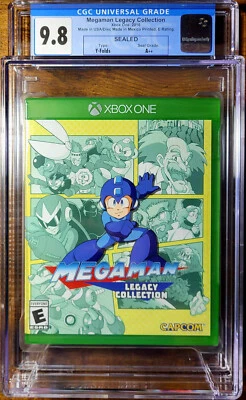 Mega Man Legacy Collection Xbox One 2016 Capcom Y Folds Sealed New CGC 9.8 A++ - Image 1 of 3