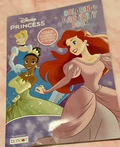 Disney Prinzessin 48-seitiges Mal- & Aktivitätsbuch - Bild 1 von 2