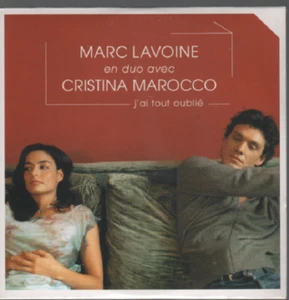 Marc Lavoine J'Ai Tout Oublié Cd Single neuf duo Cristina Marocco - Imagen 1 de 2