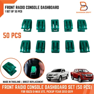 50 pcs Front Radio Console Dashboard Clip Lock For Isuzu D-Max Ute 12-19 - Picture 1 of 8