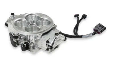 Holley EFI Terminator X Stealth 4500 Service Throttle Body Shiny For Universal Foto 1 de 4