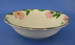 Franciscan Desert Rose ciotola rotonda servizio verdure USA timbro posteriore fiori viti - Foto 1 di 2