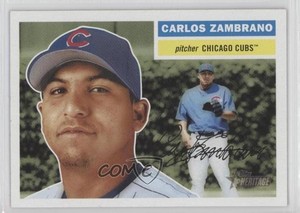 2005 Topps Heritage Carlos Zambrano #55
