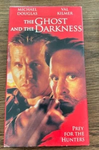 The Ghost and the Darkness VHS 1996 Michael Douglas Val Kilmer - Picture 1 of 1